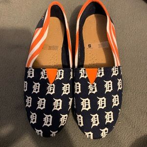 Detroit Tigers Slip On Shoes
